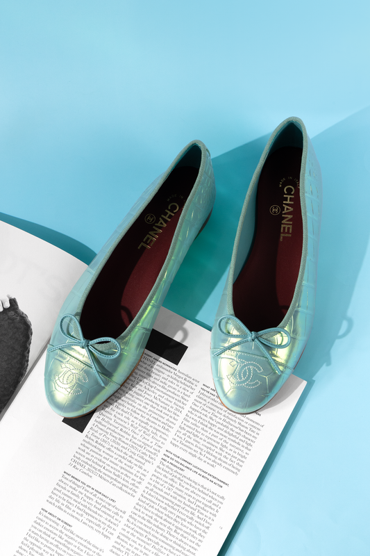 Chanel Ballet Flats in Blue