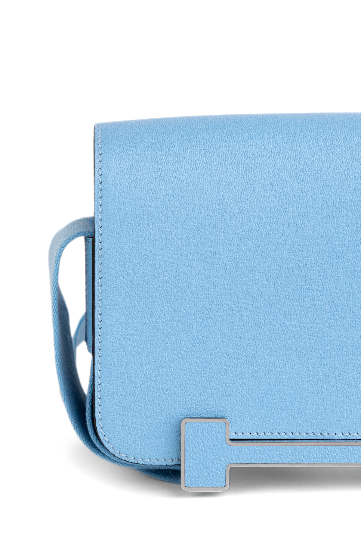 Hermès Geta Bag in Celeste PHW