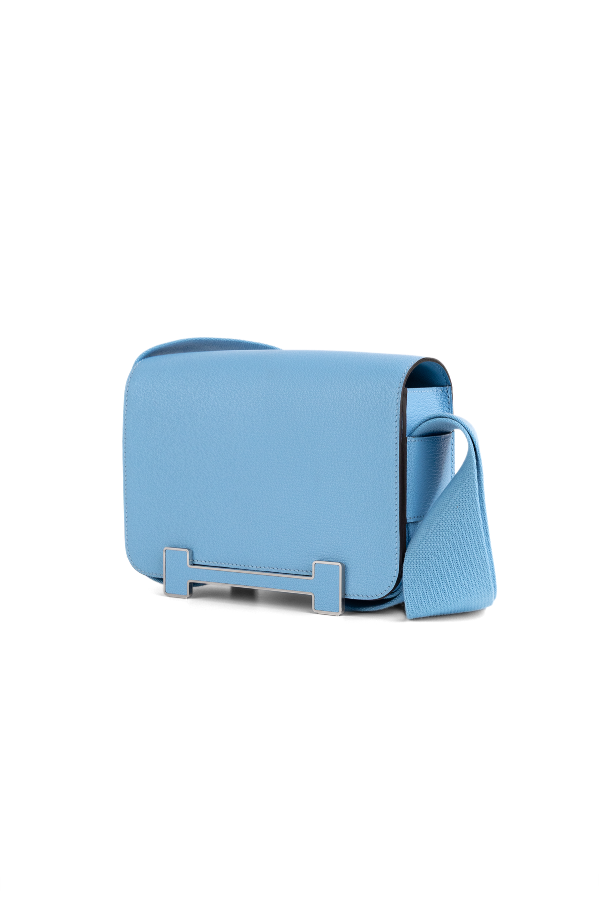 Hermès Geta Bag in Celeste PHW