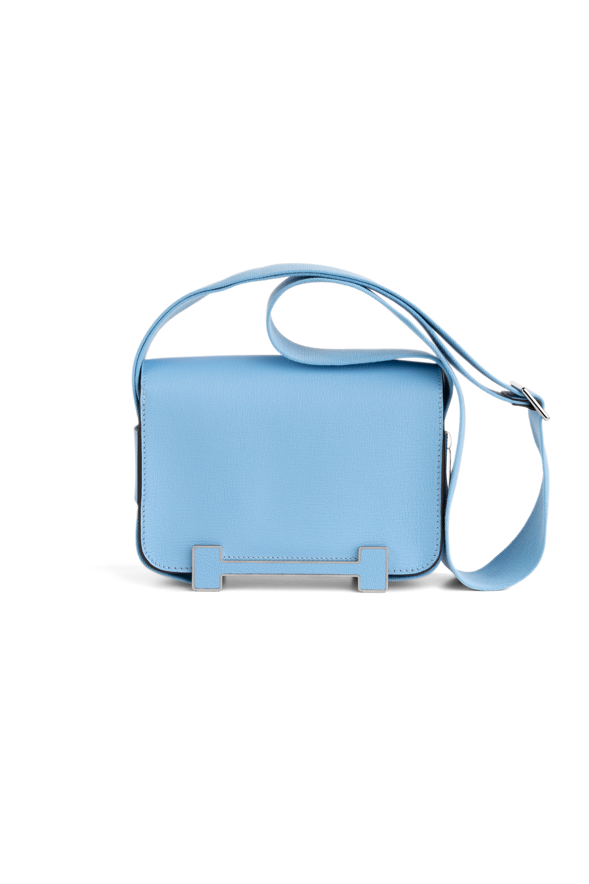 Hermès Geta Bag in Celeste PHW