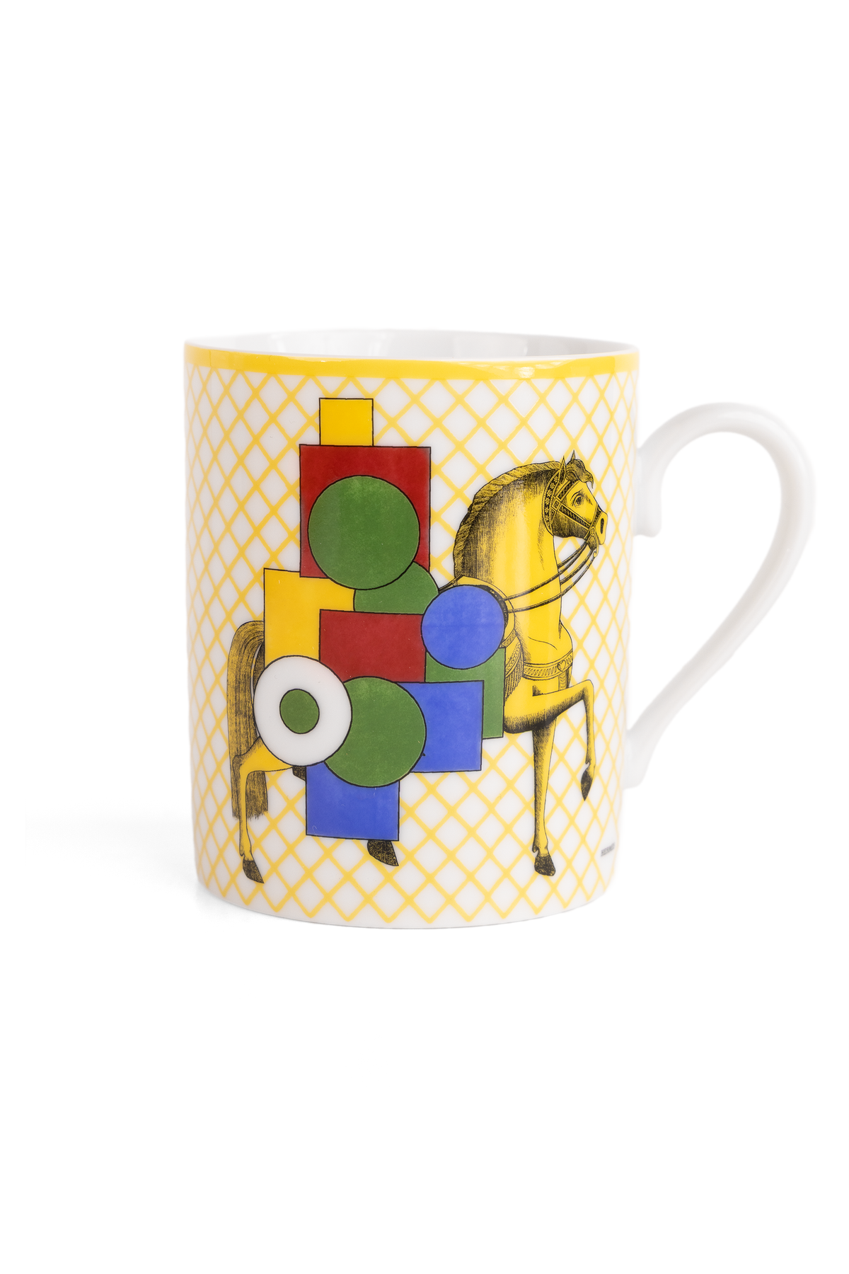 Hermès Cavalier en Formes set of 3 mugs