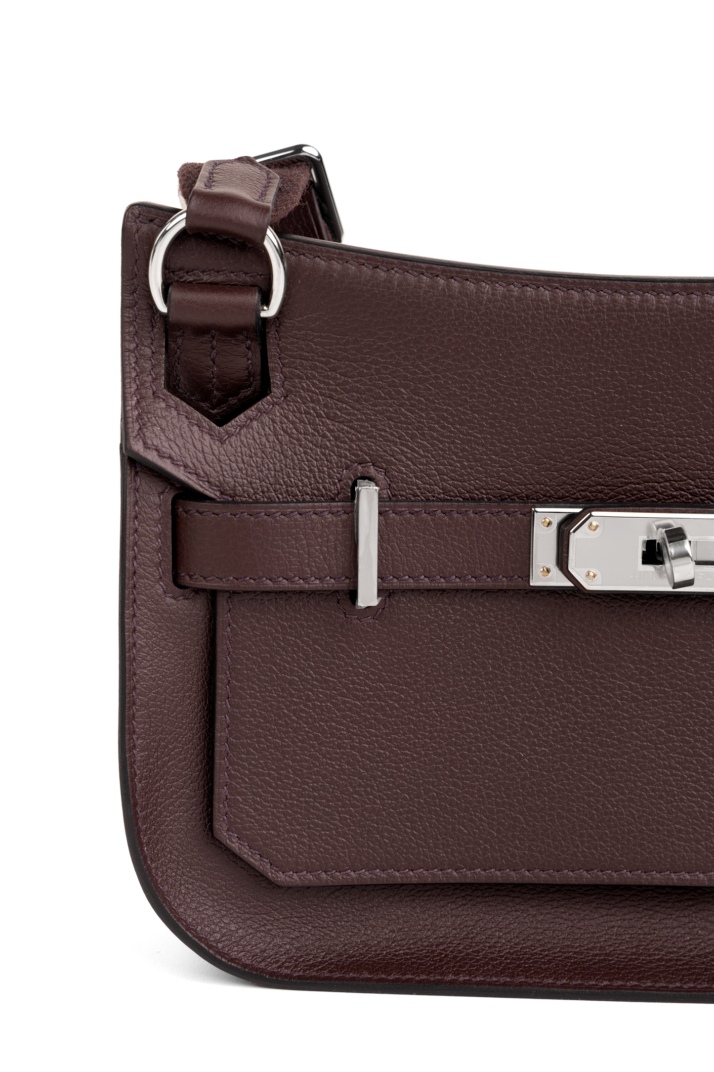Hermès Jypsiere Mini Bag in Rouge Sellier PHW