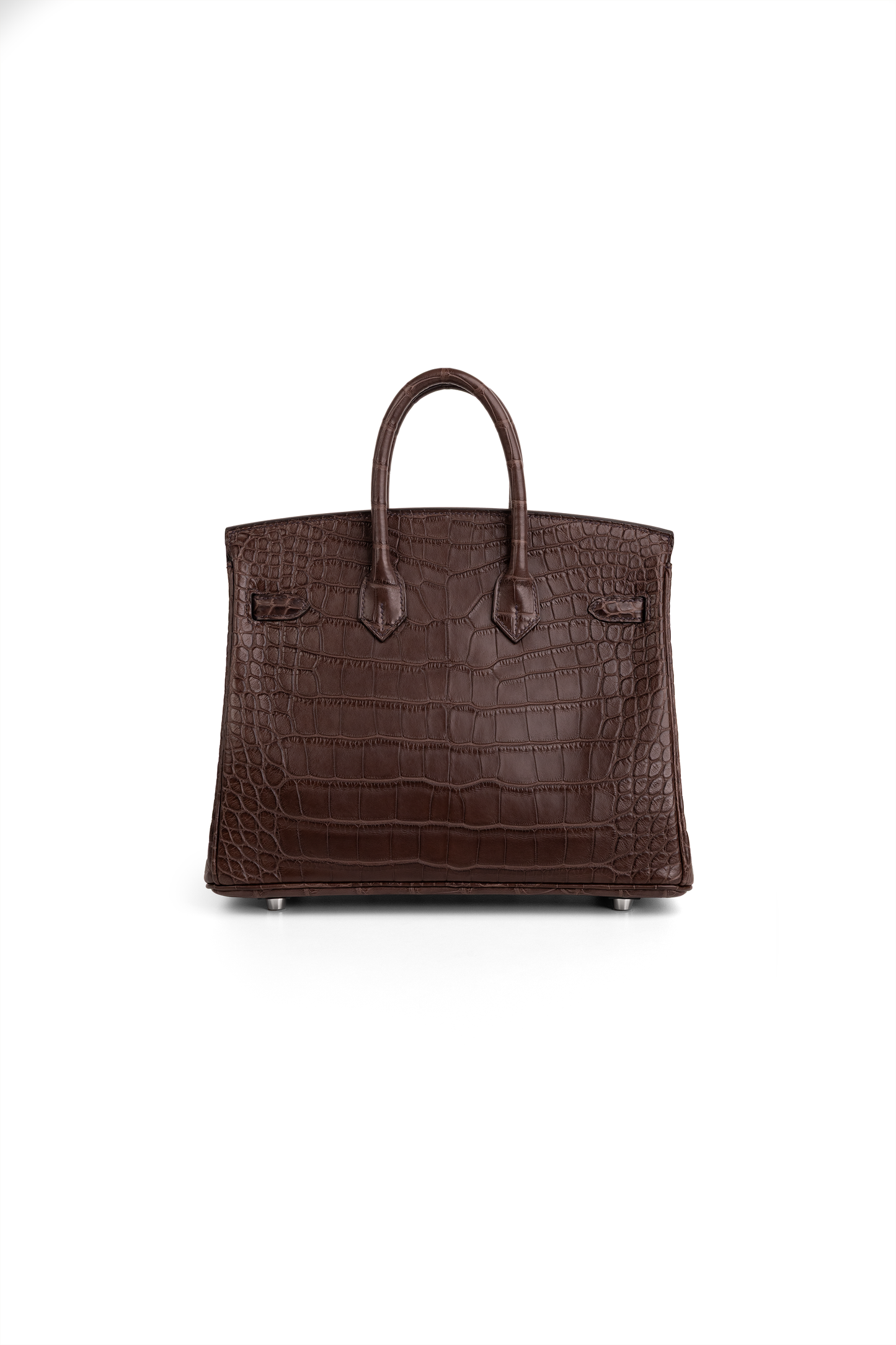 Hermès Birkin 25 Matte Alligator in Havane PHW